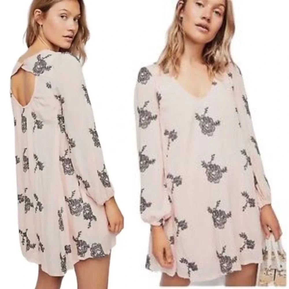 Free People‎ Austin Emma Embroidered Dress